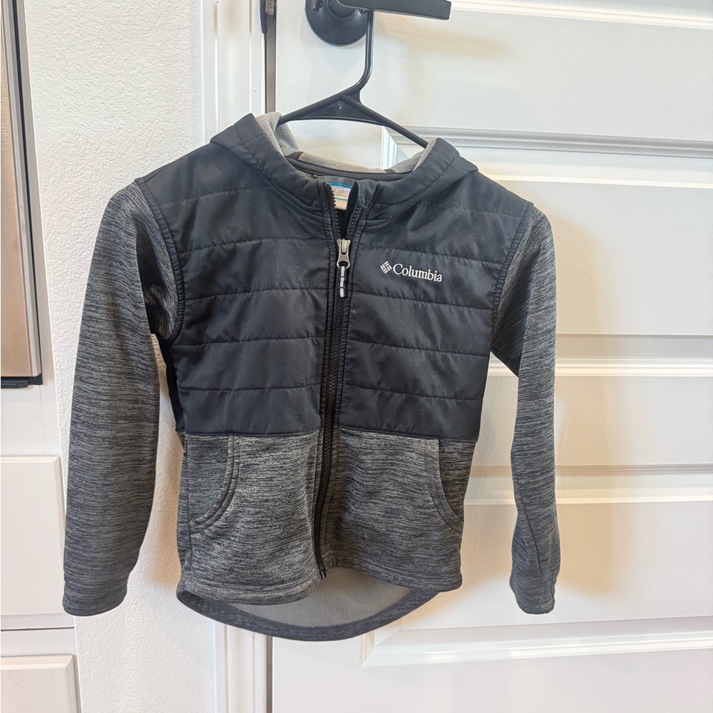 Columbia Kids Black and Gray Jacket